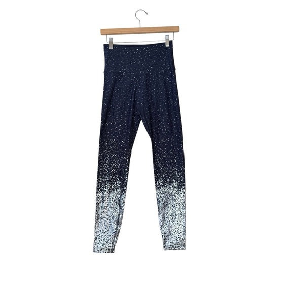 Beyond Yoga Alloy Ombre Womens High Waisted Leggings Blue Sz Large Activewear - Picture 1 of 9
